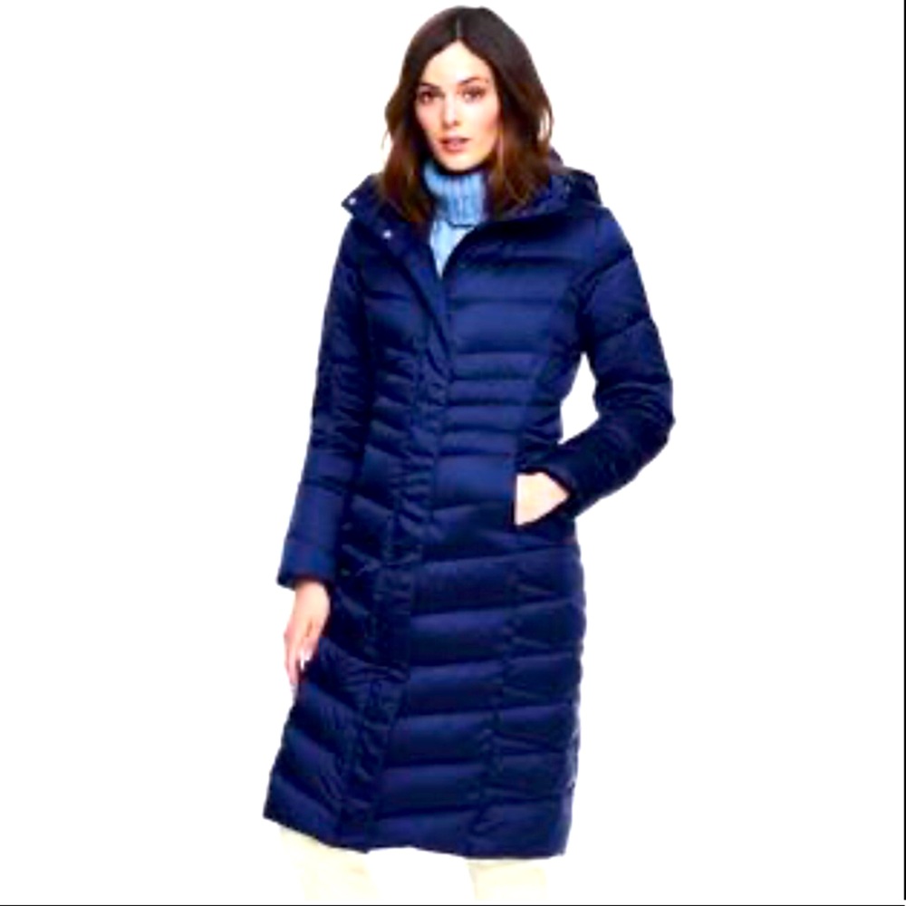 Lands’ End PL Long Shimmer Down Coat